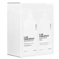 Изображение  Подарочный набор I am Ukrainian Шампунь для нормальных и жирных волос 500 мл + Гель для душа 500 мл (4820152333643)