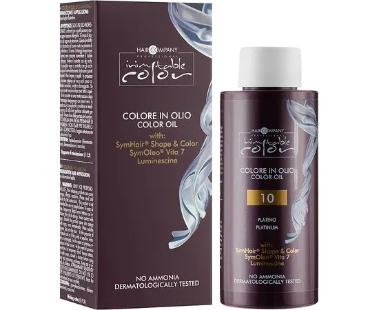 Изображение 2 Масло для покраски Hair Company Inimitable Color Oil 8.11 интенсивный пепельный светлый блондин 100 мл, Объем (мл, г): 100, Цвет: 8.11 интенсивный пепельный светлый блондин