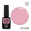 Зображення  База кольорова GO Active Tint Base 05 Bloom, пастельно-рожевий, 10 мл, Об'єм (мл, г): 10, Колір: 05