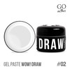 Изображение  Гель-паста Go Active Gel Paste Wow Draw 02 белый, 4 г, Объем (мл, г): 4, Цвет: 02
