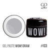 Изображение  Гель-паста Go Active Gel Paste Wow Draw 03 серый, 4 г, Объем (мл, г): 4, Цвет: 03