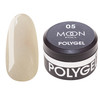 Изображение  Moon Full Poly Gel №05 полигель для наращивания ногтей Жемчужно-молочный, 15 мл, Объем (мл, г): 15, Цвет: 05
