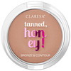 Зображення  Бронзер для обличчя Claresa Tanned Honey! Bronze & Contour 13 Shimmery, 10 г, Об'єм (мл, г): 10, Колір: 13
