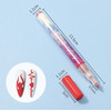 Зображення  Водостійкий акриловий 3D фломастер (ручка) для малювання на нігтях та створення нейл-арту Червоний