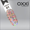 Зображення  Глітерний гель для декору нігтів Oxxi Professional Fiesta Glitter Gel №01, 5 г, Об'єм (мл, г): 5, Колір: 01