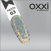 Зображення  Глітерний гель для декору нігтів Oxxi Professional Fiesta Glitter Gel №03, 5 г, Об'єм (мл, г): 5, Колір: 03