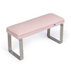 Изображение  Маникюрная подставка для рук (подлокотник) Eco Stand Elegance на металлических ножках, розовая