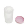 Изображение  Стакан для кистей пластиковый с розовой крышкой и держателями