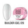 Зображення  Гель для нарощування нігтів Toki Toki Builder Gel №09 Milk, 15 мл, Об'єм (мл, г): 15, Колір: 09