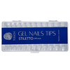 Зображення  Тіпси для нарощення гелеві Touch Stiletto, 240 шт