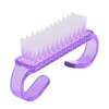 Зображення  Манікюрна щітка-змітка для видалення пилу з нігтів "Прасочка" Фіолетовий