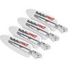 Зображення  Металеві перукарські затискачі для волосся BaByliss PRO DUAL SHIELD DENTS 4 шт. (M4460E)