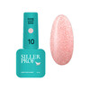Изображение  База для гель-лака с шиммером Siller Shine Light Base №10, 15 мл, Объем (мл, г): 15, Цвет: 10