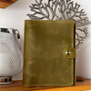 Зображення  Шкіряний блокнот Professional Journals «Козак» (модель Сідней), олива, Колір: Olive