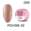 Зображення  Полігель з шиммером Toki-Toki Polygel 02 Nude натуральний бежевий, 5 мл, Об'єм (мл, г): 5, Колір: 02