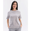 Зображення  Медична футболка-реглан жіноча сіра р. M, "БІЛИЙ ХАЛАТ" 348-328-730, Розмір: M, Цвет: сірий