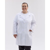 Изображение  Медицинский халат Студент белый +SIZE (длинный рукав) р. 60, "БЕЛЫЙ ХАЛАТ" 587-324-677, Размер: 60, Цвет: белый
