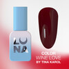 Зображення  Гель-лак LUNAMoon Color Wine Love By Tina Karol, 13 мл, Об'єм (мл, г): 13, Колір: Wine Love
