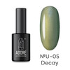 Зображення  Гель-лак ADORE Professional Cat's Eye U-05 смарагдовий котяче око хамелеон, 8 мл, Об'єм (мл, г): 8, Колір: 05