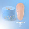 Зображення  Гель для нарощування LUNAMoon Shimmer Gel 01, 30 мл, Об'єм (мл, г): 30, Колір: 01