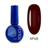 Изображение  Гель-лак Touch Basic collection 48 винный, 9 мл, Объем (мл, г): 9, Цвет: 48