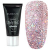 Изображение  Полигель Lilly Beaute Diamond Poly Gel 30 мл, №04 розовые голограммные блестки