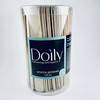 Зображення  Шпателі дерев’яні одноразові Doily (120 шт в тубусі)