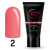 Зображення  Акрил гель для нігтів Roks Acryl gel 30 мл № 2, Об'єм (мл, г): 30, Колір: 002