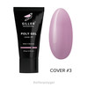 Зображення  Siller Poly Gel Cover №3 Полігель моделюючий для нігтів (рожевий), 30 мл, Об'єм (мл, г): 30, Колір: 3