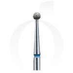 Зображення  Фреза алмазна Staleks FA01B025, куля синя діаметр 2,5 мм