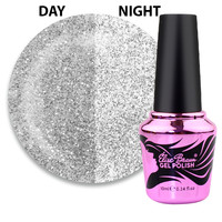 Зображення  База світловідбивна Elise Braun Go-Go Base №04 срібло, 10 мл, Об'єм (мл, г): 10, Колір: 004