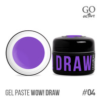 Изображение  Гель-паста Go Active Gel Paste Wow Draw 04 сиреневый, 4 г, Объем (мл, г): 4, Цвет: 04