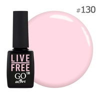 Зображення  Гель-лак GO Active 130 Live Free рожеве молоко, 10 мл, Об'єм (мл, г): 10, Колір: 130