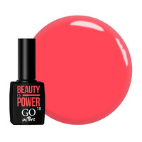 Зображення  Гель-лак GO Active 018 Beauty is Power кораловий, 10 мл, Об'єм (мл, г): 10, Колір: 018
