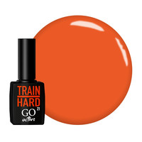 Изображение  Гель-лак GO Active 021 Train Hard оранжево-морковный, 10 мл, Объем (мл, г): 10, Цвет: 021