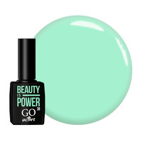 Изображение  Гель-лак GO Active 028 Beauty is Power холодный минт, 10 мл, Объем (мл, г): 10, Цвет: 028