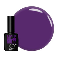 Изображение  Гель-лак GO Active 080 My Life My Rules молочно-сливовый, 10 мл, Объем (мл, г): 10, Цвет: 080