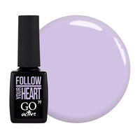 Изображение  Гель-лак GO Active 099 Follow Your Heart нежно-сиреневый, 10 мл, Объем (мл, г): 10, Цвет: 099