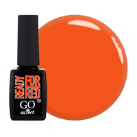 Зображення  Гель-лак GO Active 101 Ready For Red літній апельсин, 10 мл, Об'єм (мл, г): 10, Колір: 101