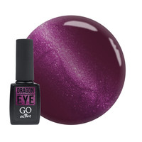 Изображение  Гель-лак GO Active Dragon Eye 02 сливовый с сиренево-розовым бликом, 10 мл, Объем (мл, г): 10, Цвет: 02