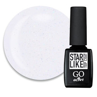 Зображення  Топ для гель-лаку без липкого шару GO Active Starlike Top Coat 03 Euphoria із шиммером, 10 мл