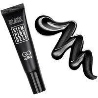 Изображение  Гель-краска для стемпинга GO Active 2в1 Stamping Gel Black (черная), 8 мл