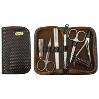 Зображення  Манікюрний набір SPL 77106BD "Коричневий Мерс"