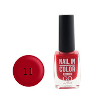 Зображення  Лак для нігтів Go Active Nail in Color 011 червоний, 10 мл, Об'єм (мл, г): 10, Колір: 011