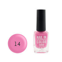 Зображення  Лак для нігтів Go Active Nail in Color 014 бузково-рожевий, 10 мл, Об'єм (мл, г): 10, Колір: 014