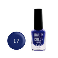 Зображення  Лак для нігтів Go Active Nail in Color 017 синій, 10 мл, Об'єм (мл, г): 10, Колір: 017