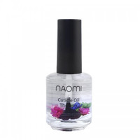 Зображення  Олійка для кутикули Naomi квіткова 15 мл, Лаванда, Аромат: Лаванда, Об'єм (мл, г): 15