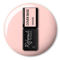 Зображення  Камуфлююча база для нігтів ReformA Cover Base 10 мл, Grace, Об'єм (мл, г): 10, Колір: Grace