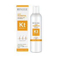 Изображение  Шампунь REVUELE Keratin+ для ломких тусклых тонких волос, 200 мл