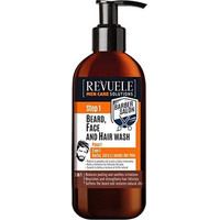 Зображення  Засіб REVUELE Men Care для миття бороді обличчя та волосся, 300 мл